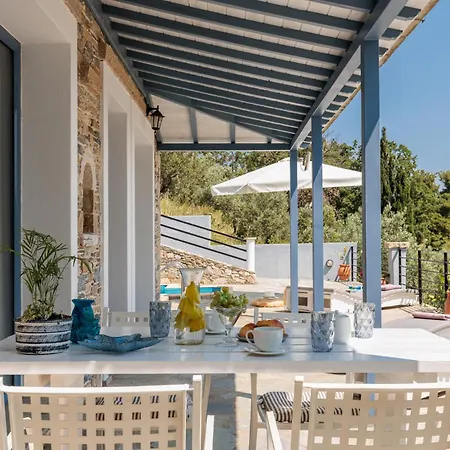 شقة Galazopetra - Peaceful Sea View Escape سكوبيلوس تاون