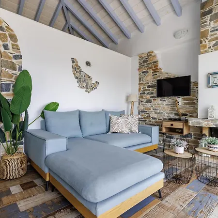 Lägenhet Galazopetra - Peaceful Sea View Escape