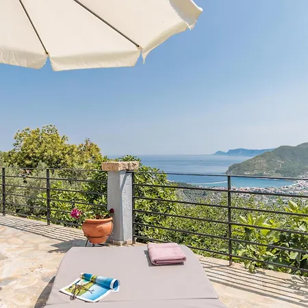 Galazopetra - Peaceful Sea View Escape شقة *
